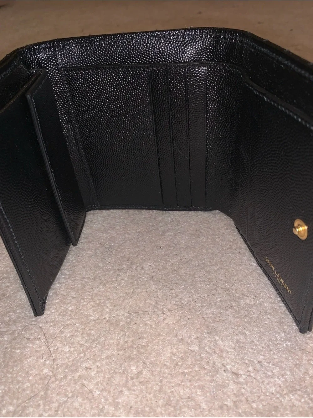 Saint Laurent compact black